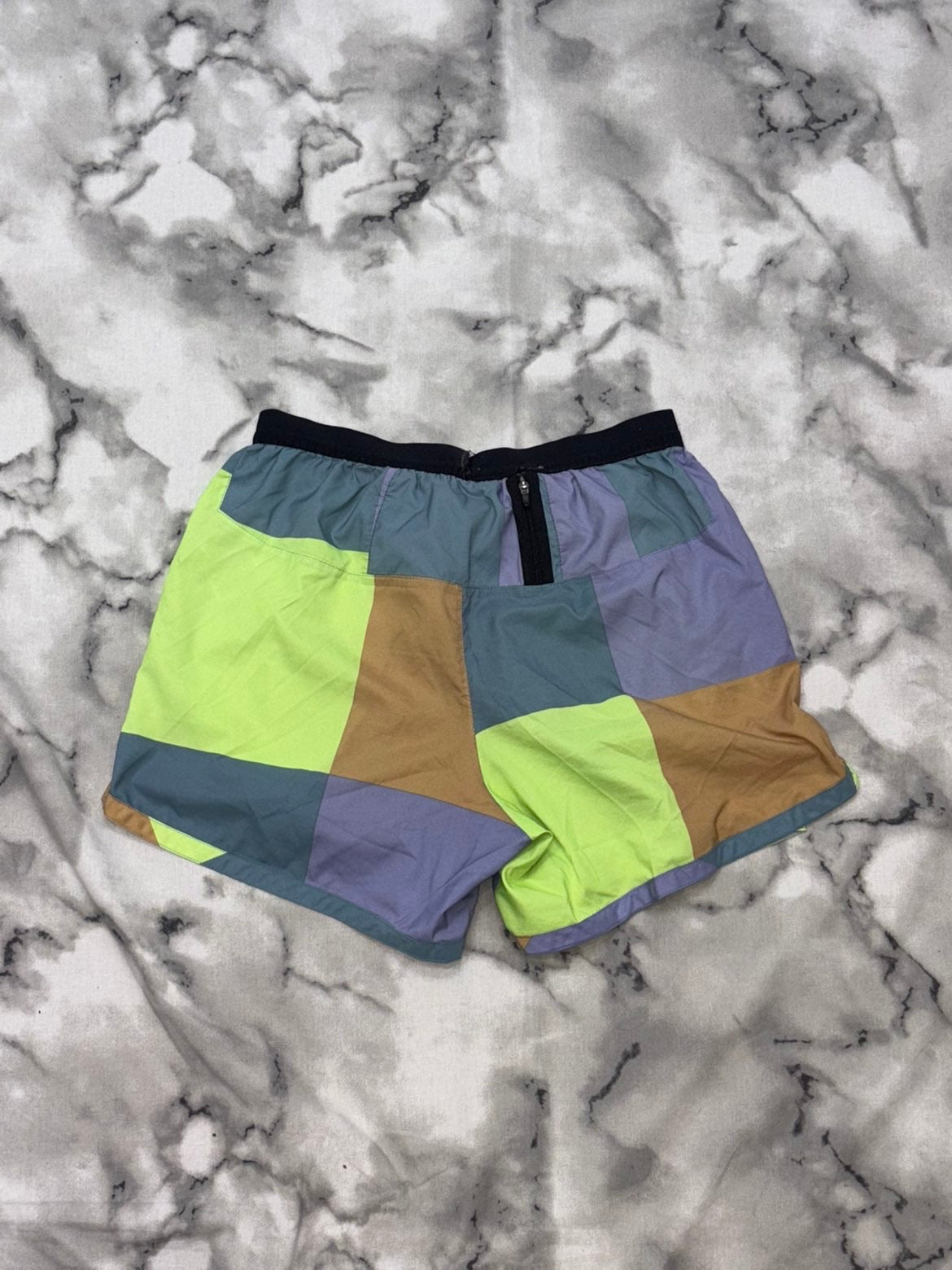 Nike ‘Patchwork’ Running Shorts USED