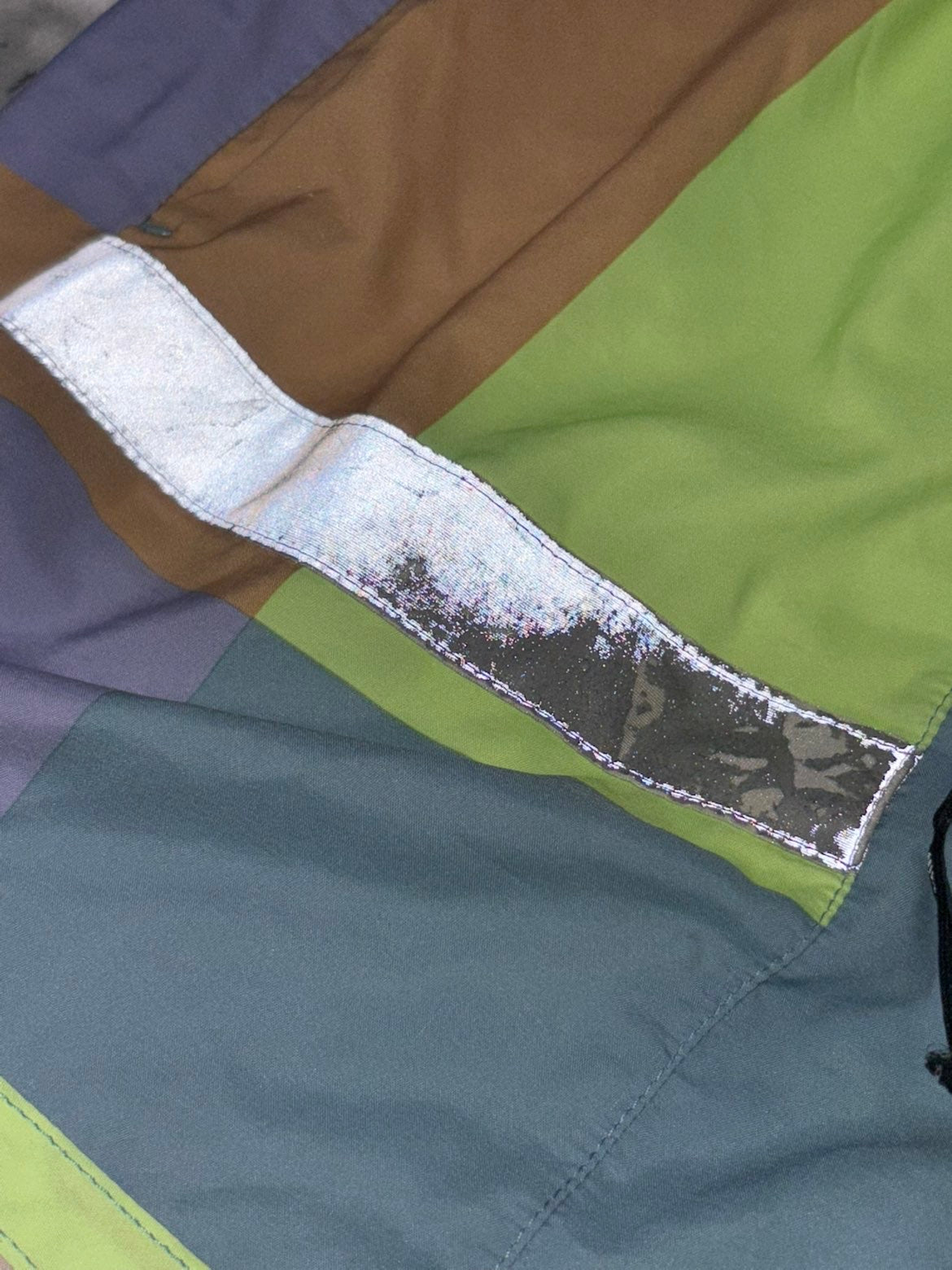 Nike ‘Patchwork’ Running Shorts USED
