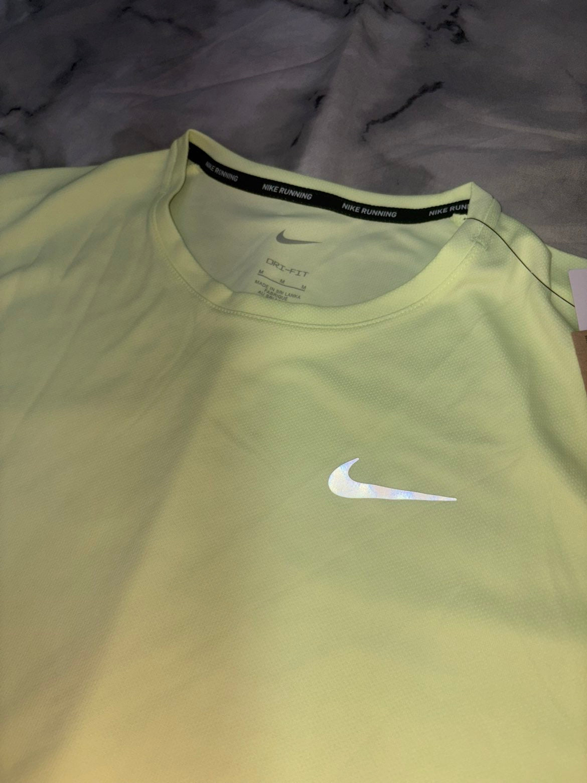 Nike Running Tshirt ‘Volt Green’